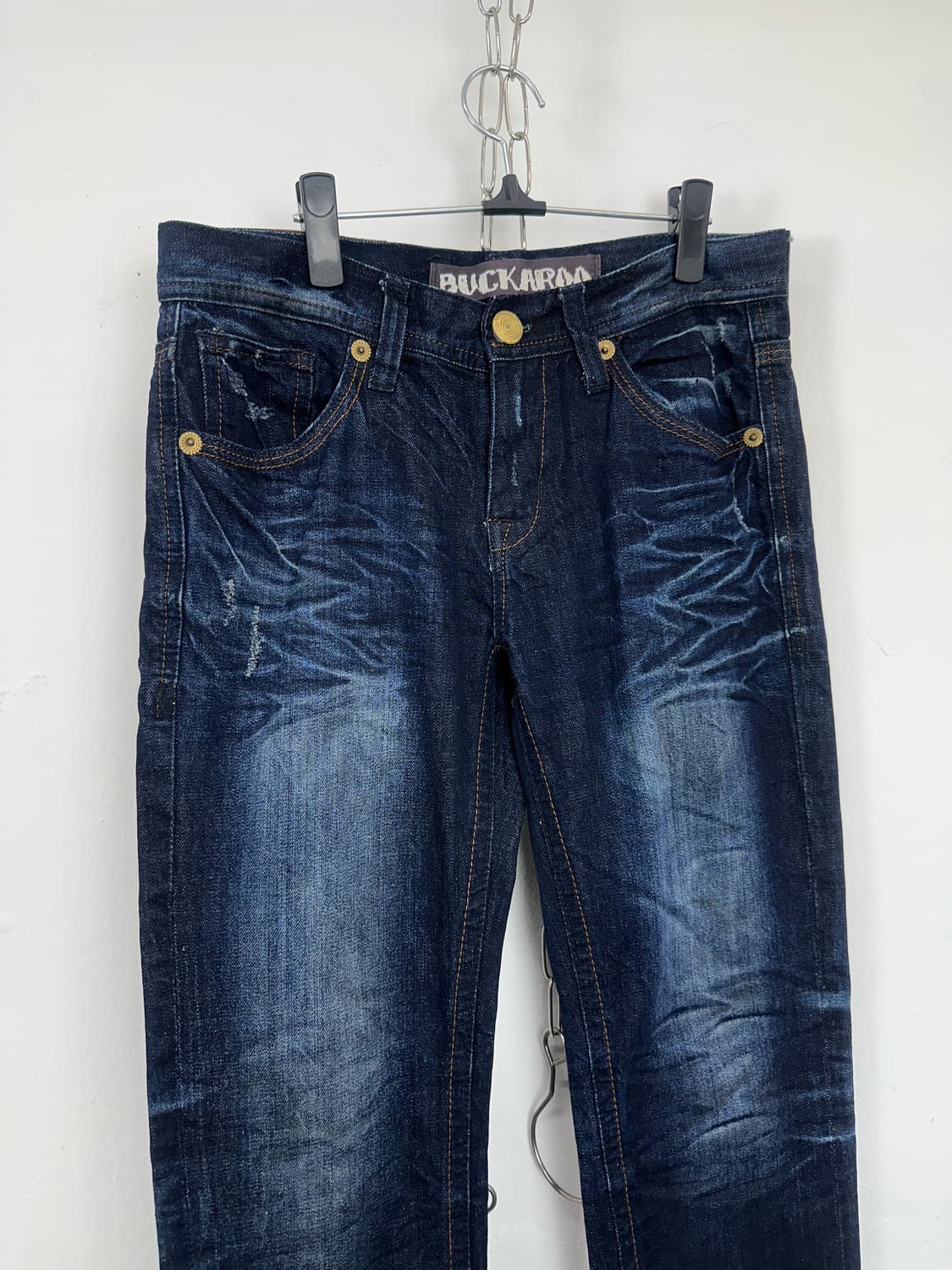 Buckaroo Brown Tab Fade Wash Denim 상품이미지6