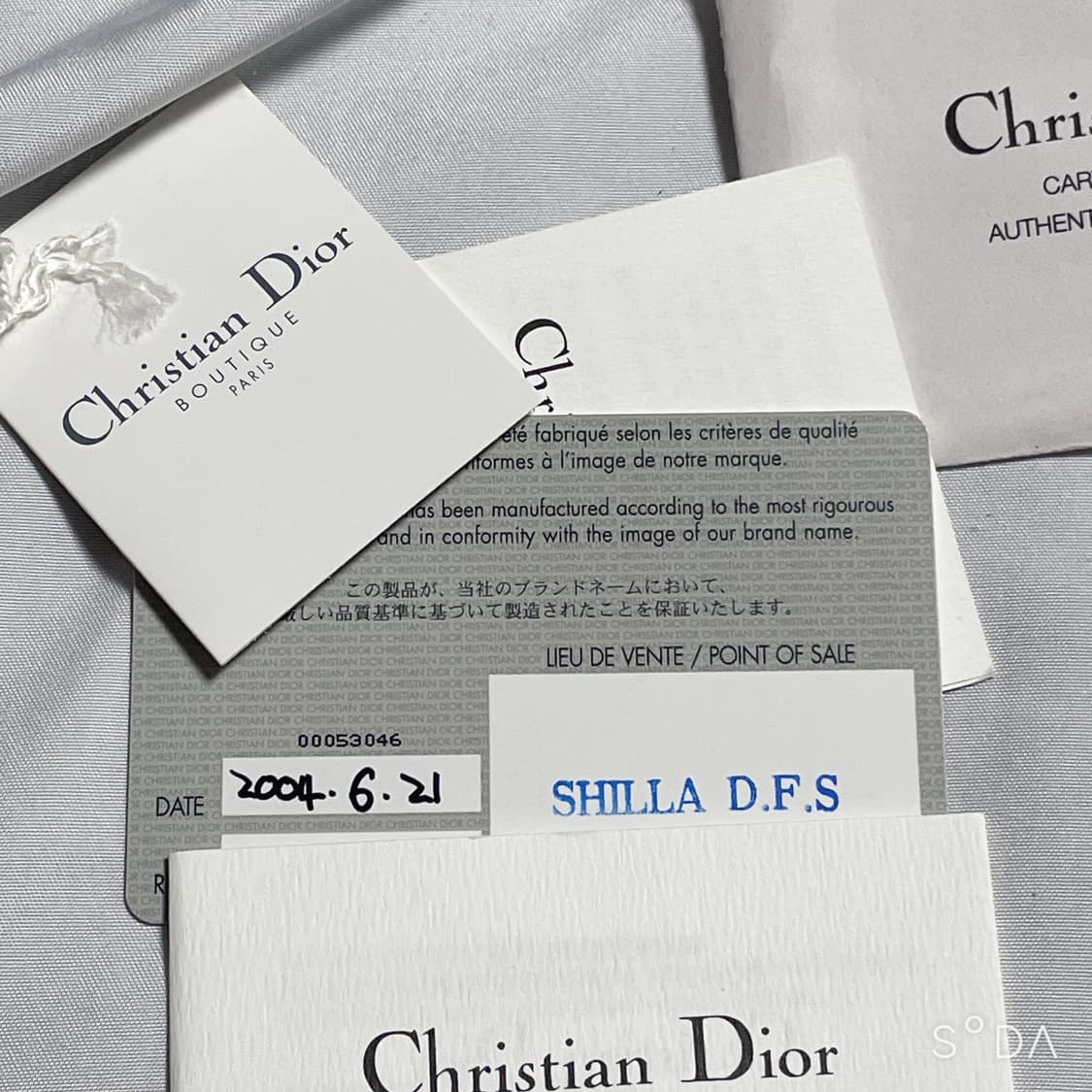 디올 트로터 오블리크 토트백 네이비 상품이미지10