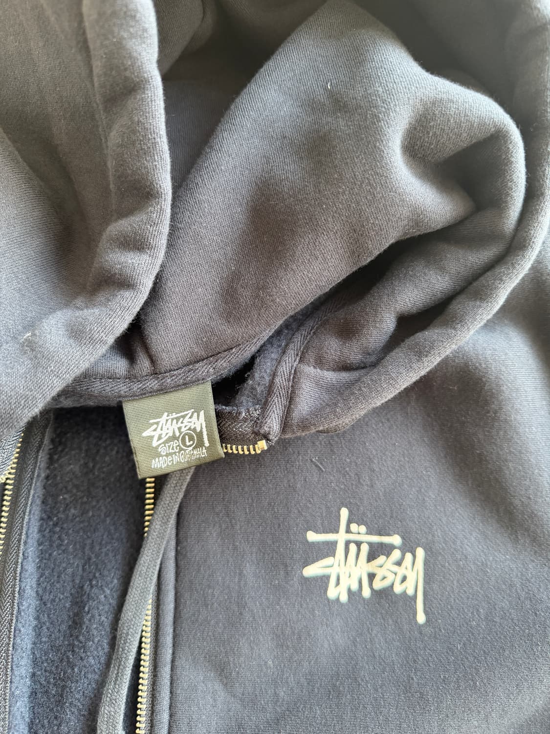 스투시 후드집업 L 팝니다 상품이미지3