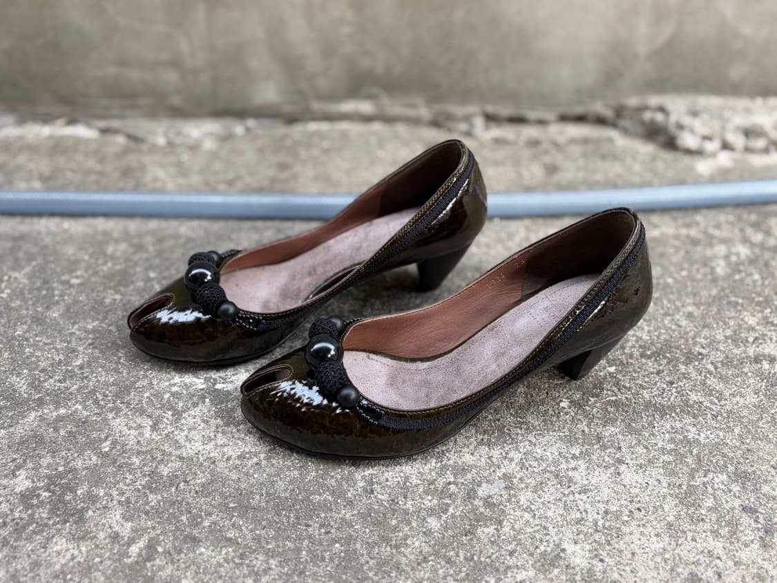 patent leather mule heel  상품이미지2