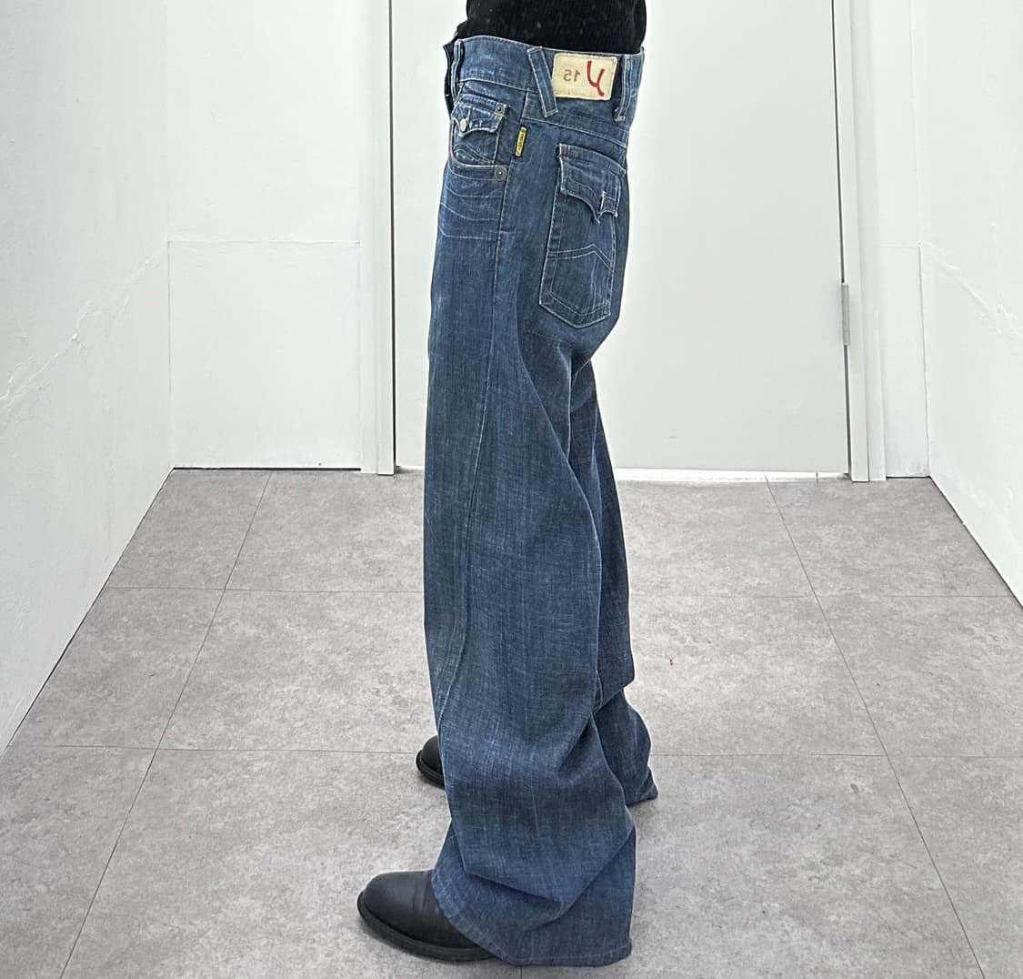 Armani 2000s Faded Bootcut Denim Pants 상품이미지1
