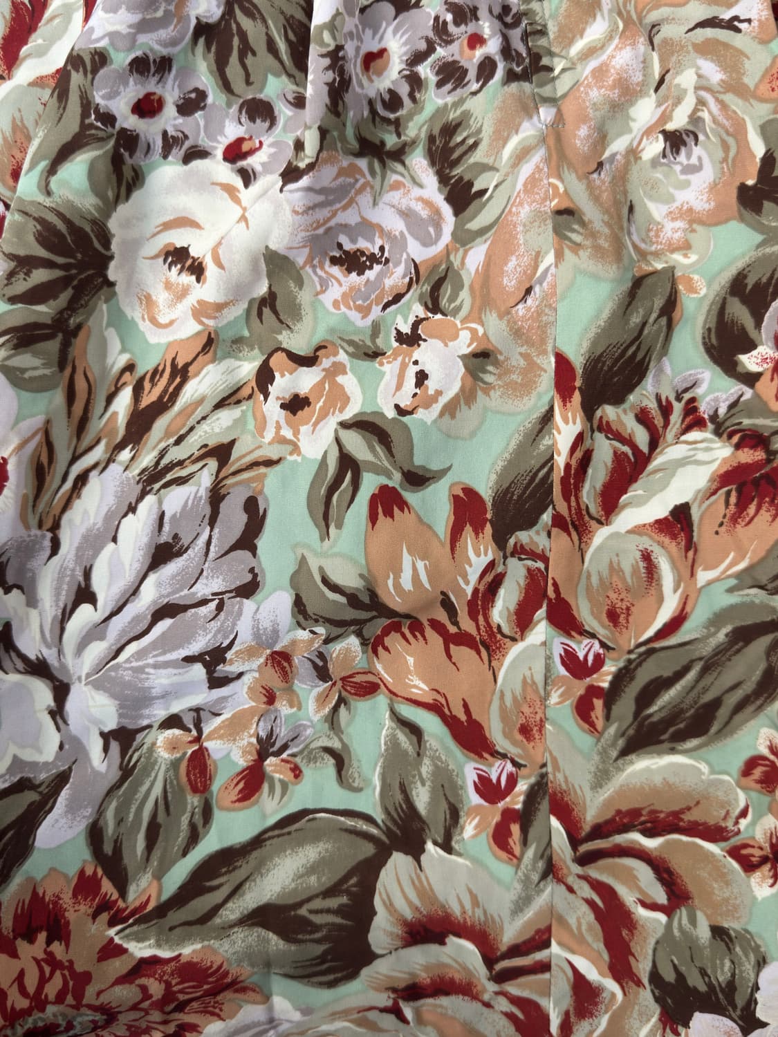 GENTILLESSE 플라워 벨티드 스커트 민트코어 상품이미지3