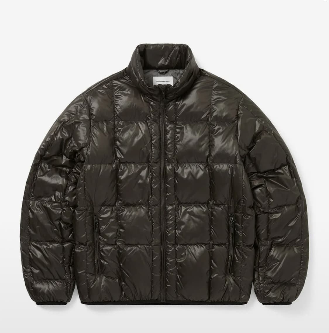 디스이즈네버댓 Light Down Jacket Brown Black 상품이미지1