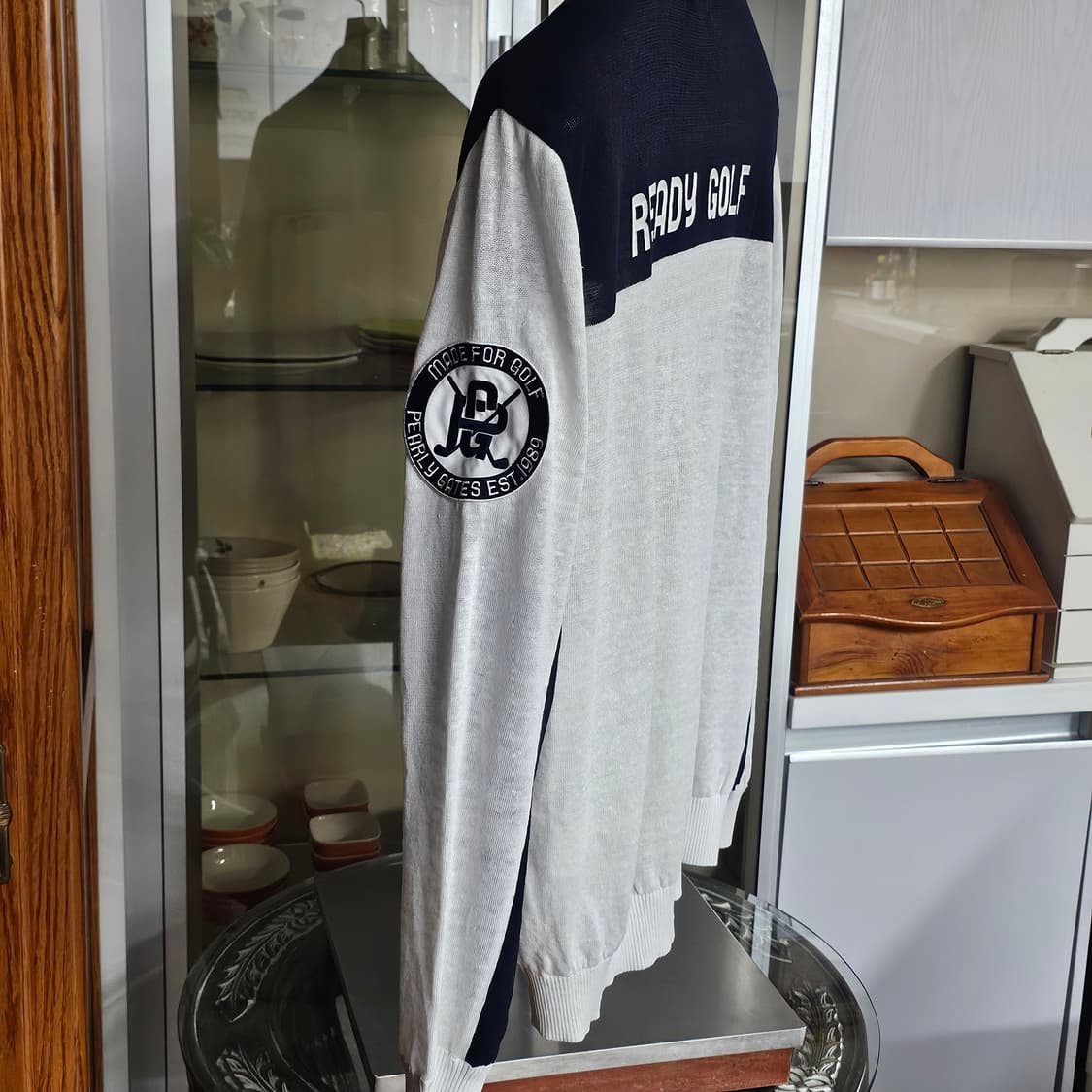 파리게이츠 남성 린넨 집업 가디건 (105사이즈/정품) 상품이미지4