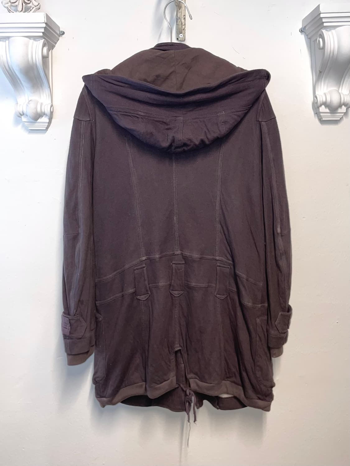 Codes Combine High-neck Button Hooded Zi 상품이미지5