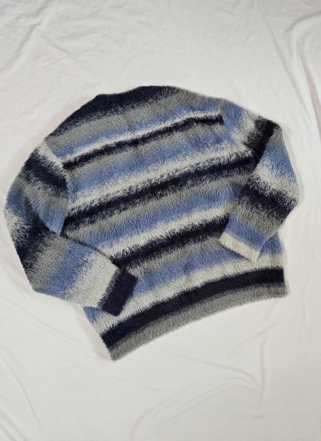 [L] ANOLORCODE 어널러코드 스트라이프 멀티 니트 상품이미지8