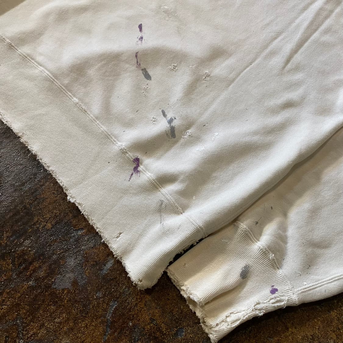 (2) 안셀름 에이징 페인트 맨투맨 상품이미지7