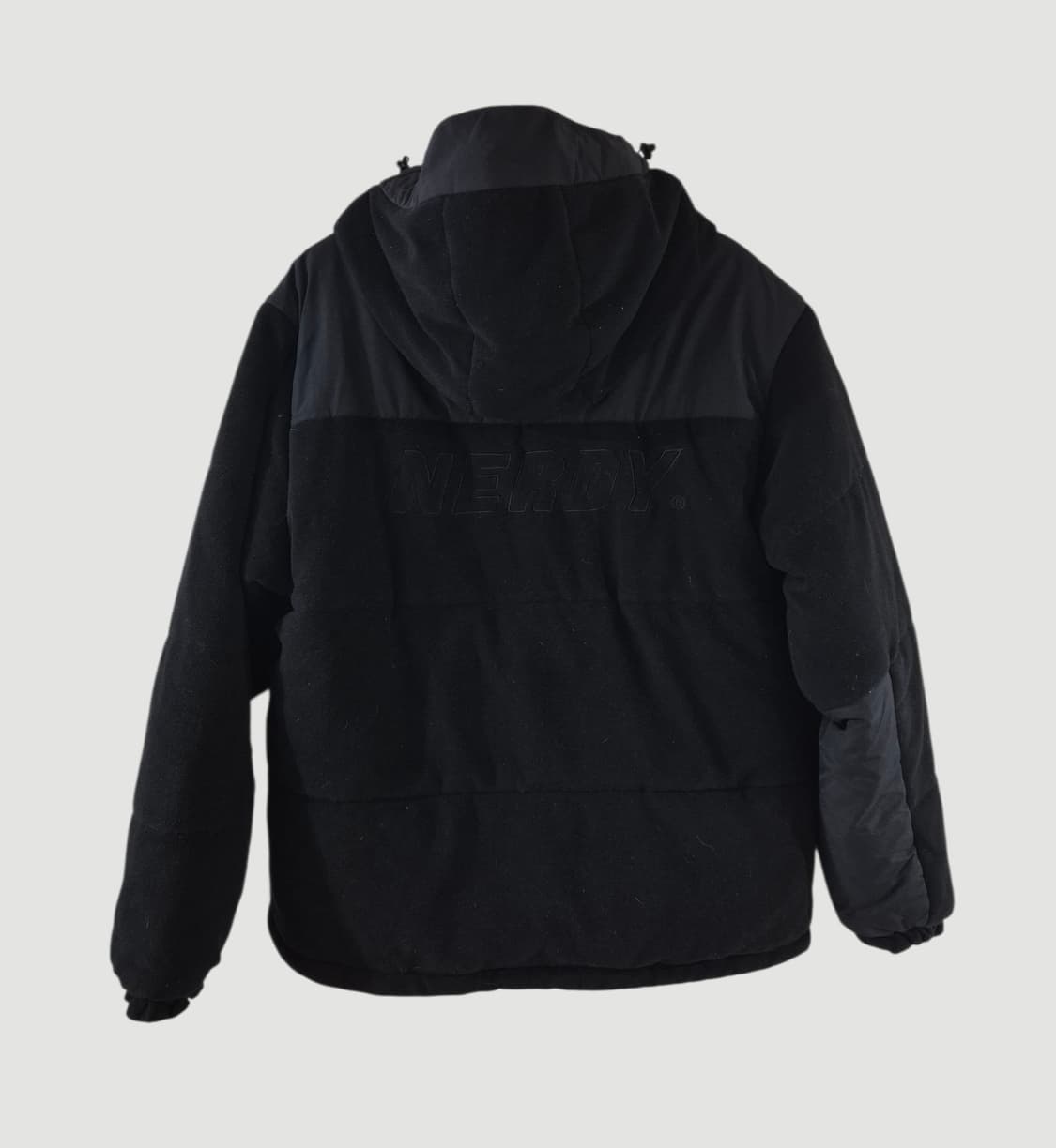 [105~110]널디 플리스 패딩자켓 오버핏 상품이미지3