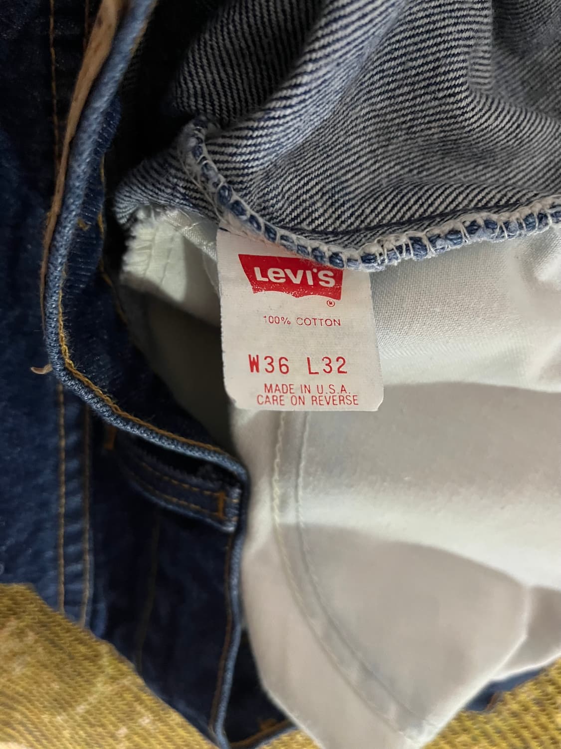 Made in usa 리바이스 517 오렌지탭 36 32 판매 상품이미지6