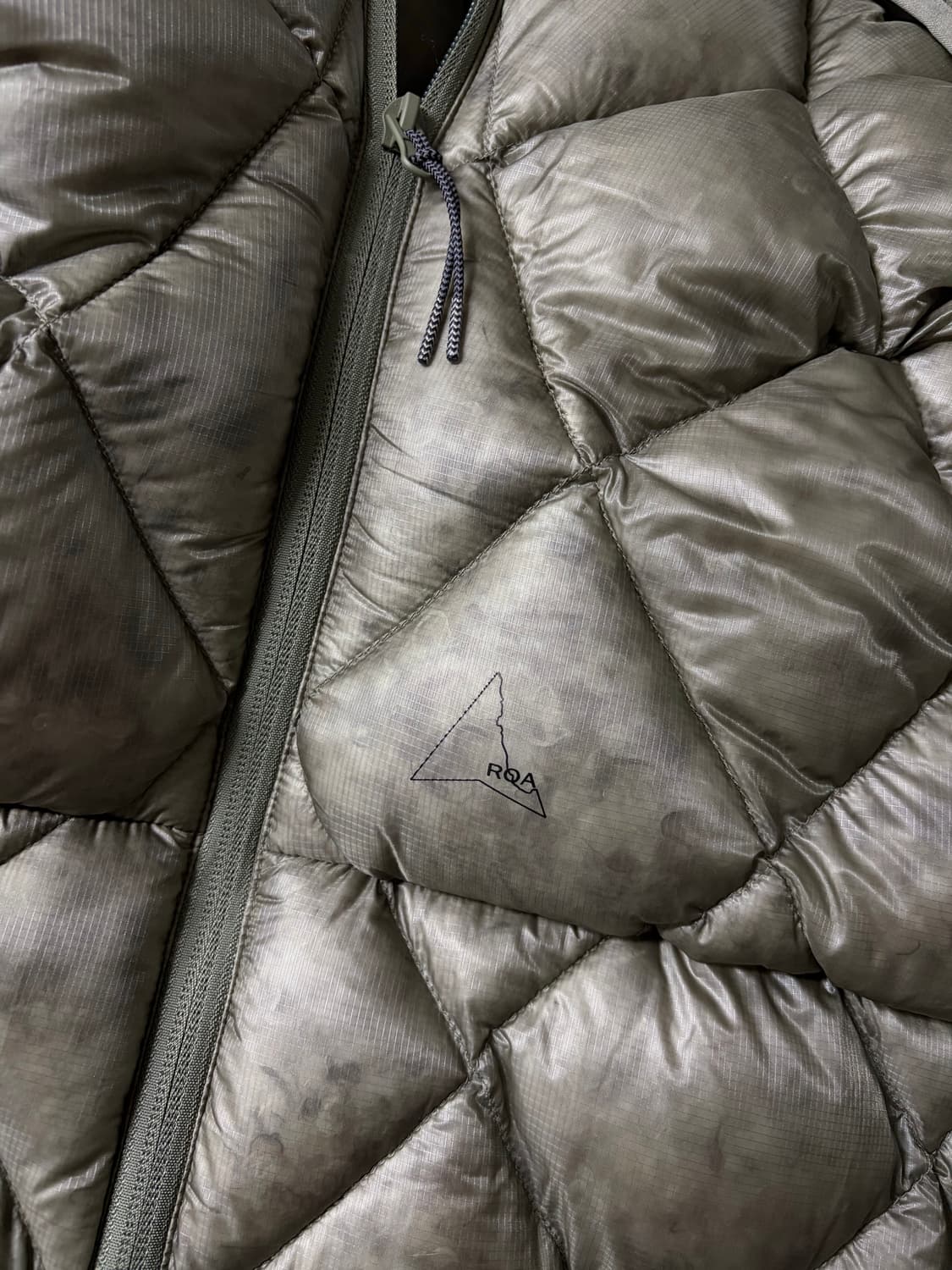 [XL] 로아 하이킹 Nuna 800Fill 패딩 (세이지 그린) 상품이미지5