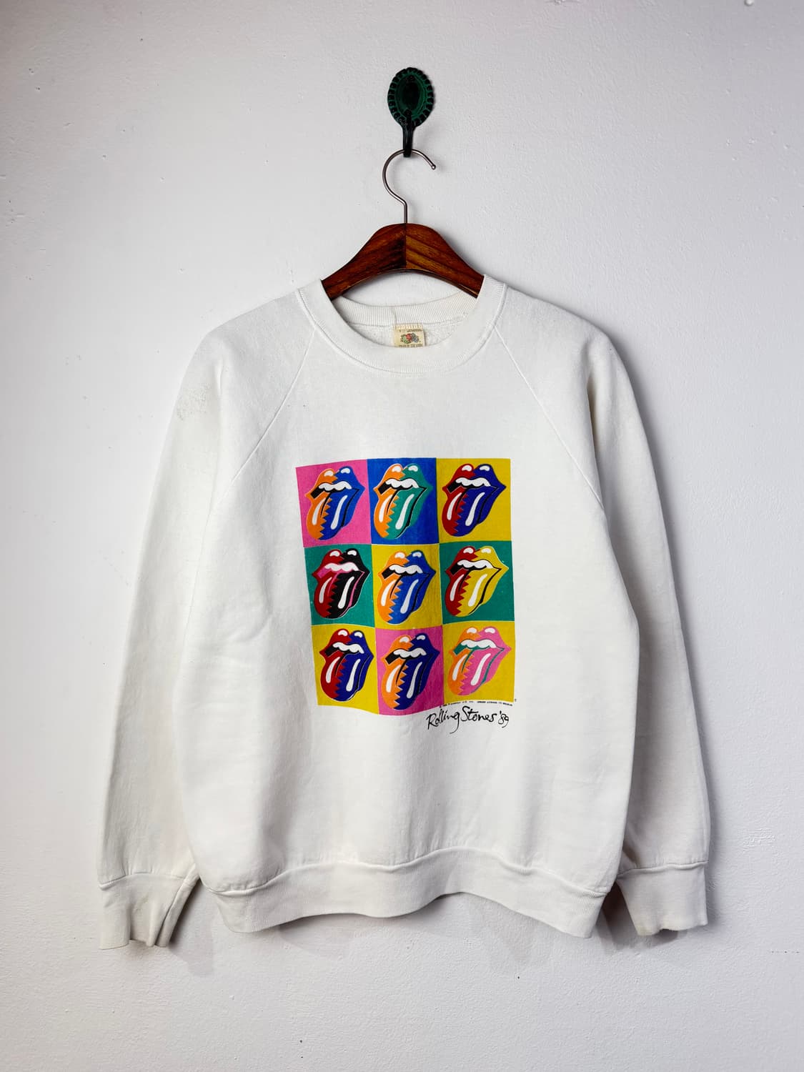 롤링스톤즈 1989 북미 투어 스웻셔츠 (MADE IN USA) 상품이미지1