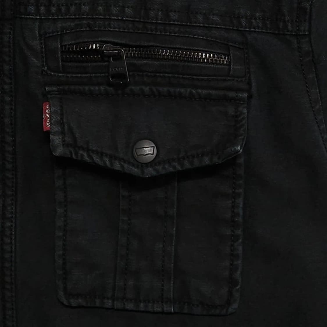 XL LEVIS 리바이스 워크웨어 자켓 워시드블랙 트러커자켓 상품이미지3