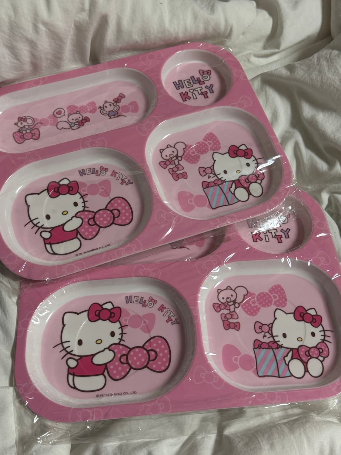 고전 헬로키티 4절식판 상품이미지1