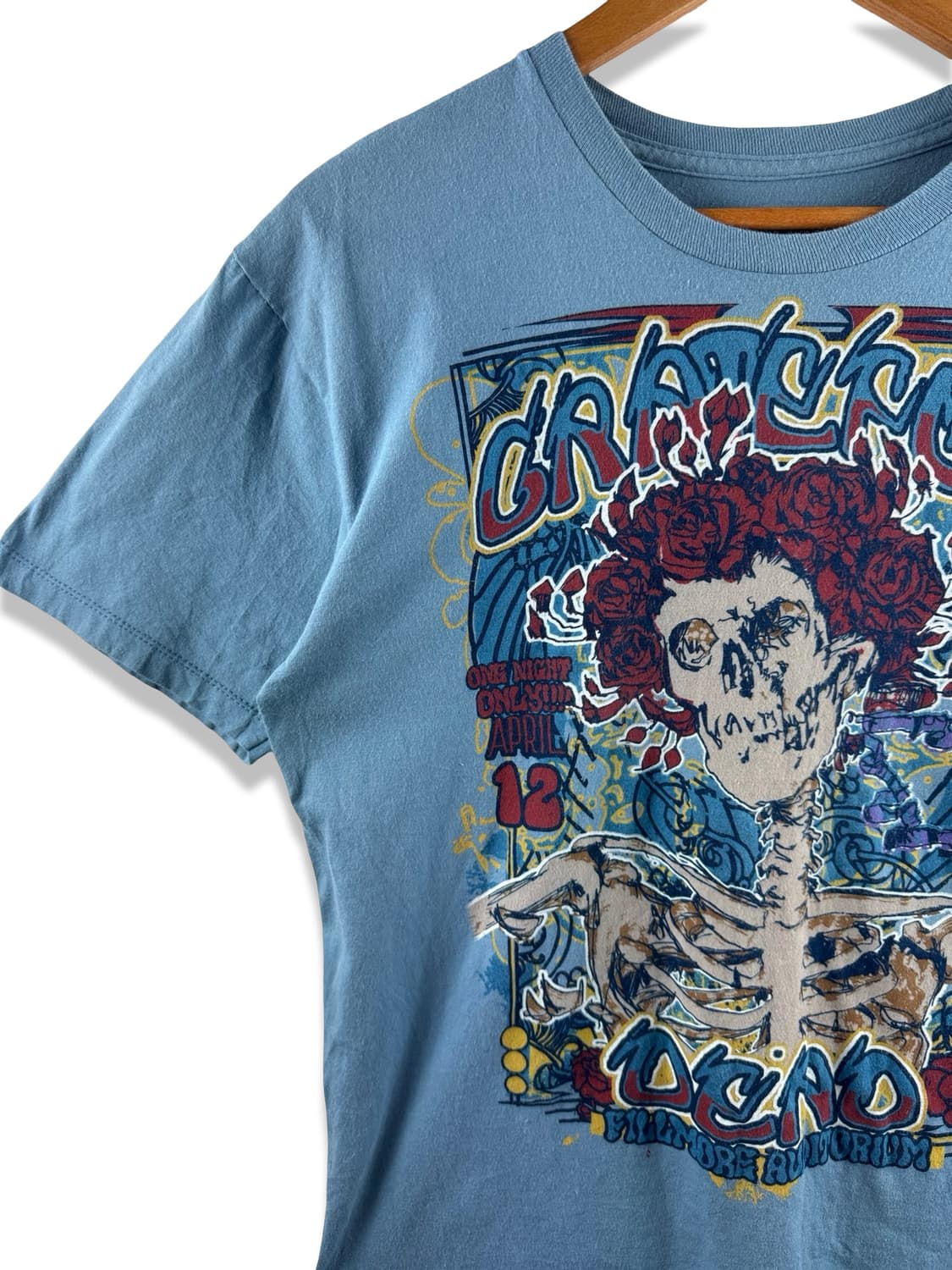 그레이트풀데드 스카이블루 그래픽 반팔티2961 상품이미지3