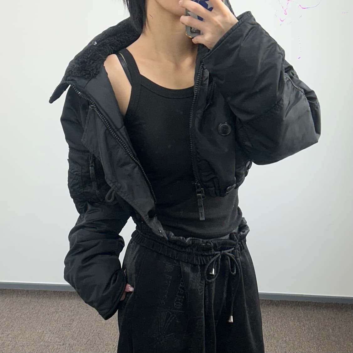 Alpha industries 알파인더스트리 크롭 패딩 상품이미지3