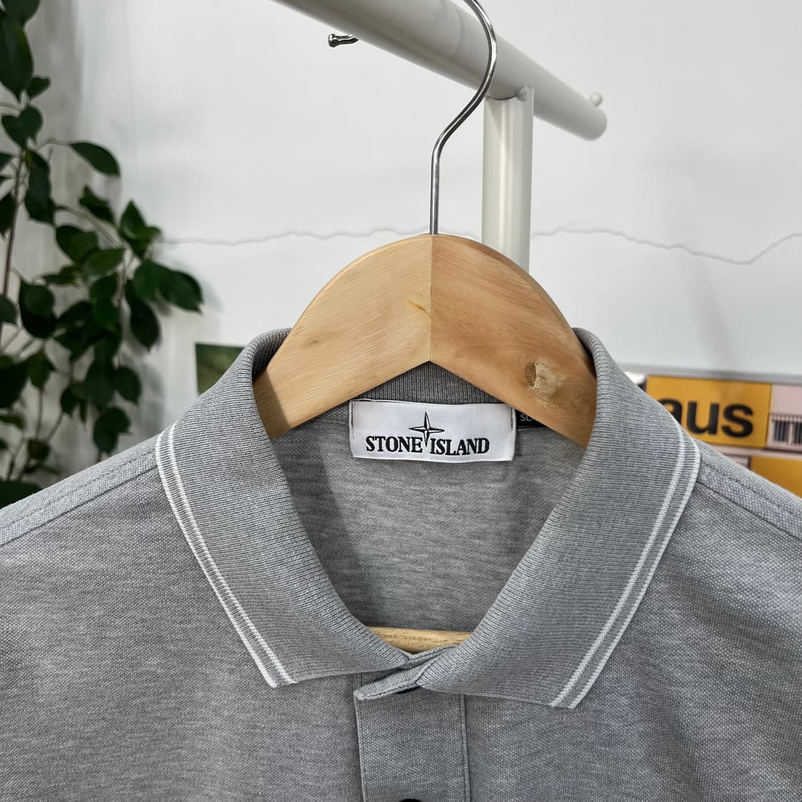 스톤아일랜드 반팔 카라 티셔츠 L 상품이미지3