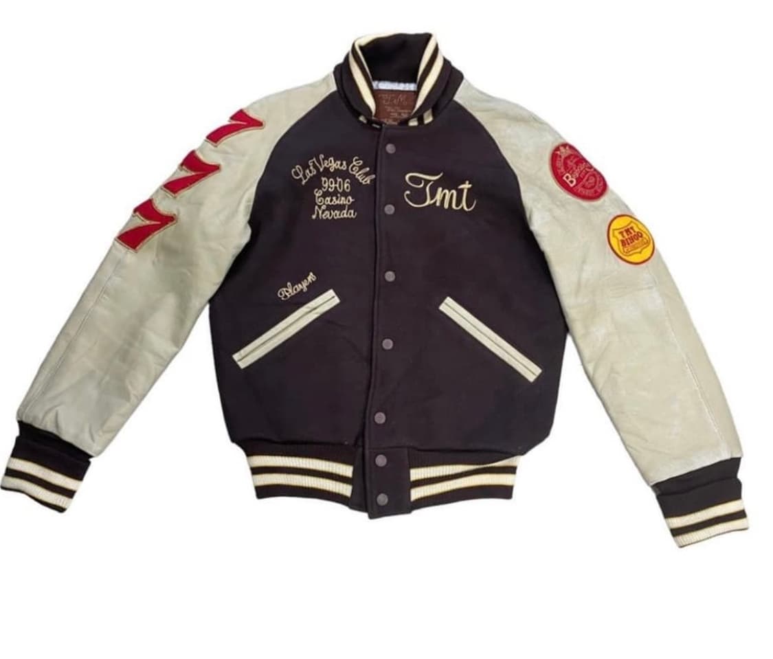 TMT BIG HOLIDAY 777 바시티자켓 상품이미지1