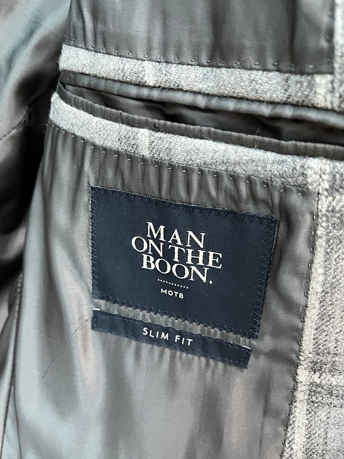 105) 맨온더분 그레이 울자켓  상품이미지10