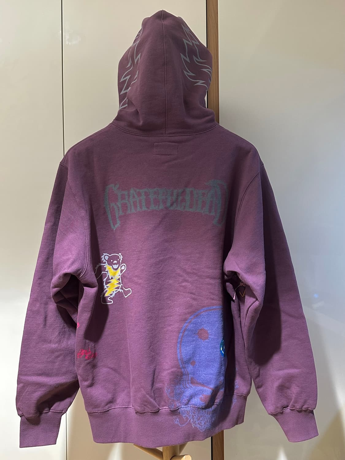 [M] 디스이즈네버댓 x 그레이트풀데드 후드티 플럼 상품이미지2