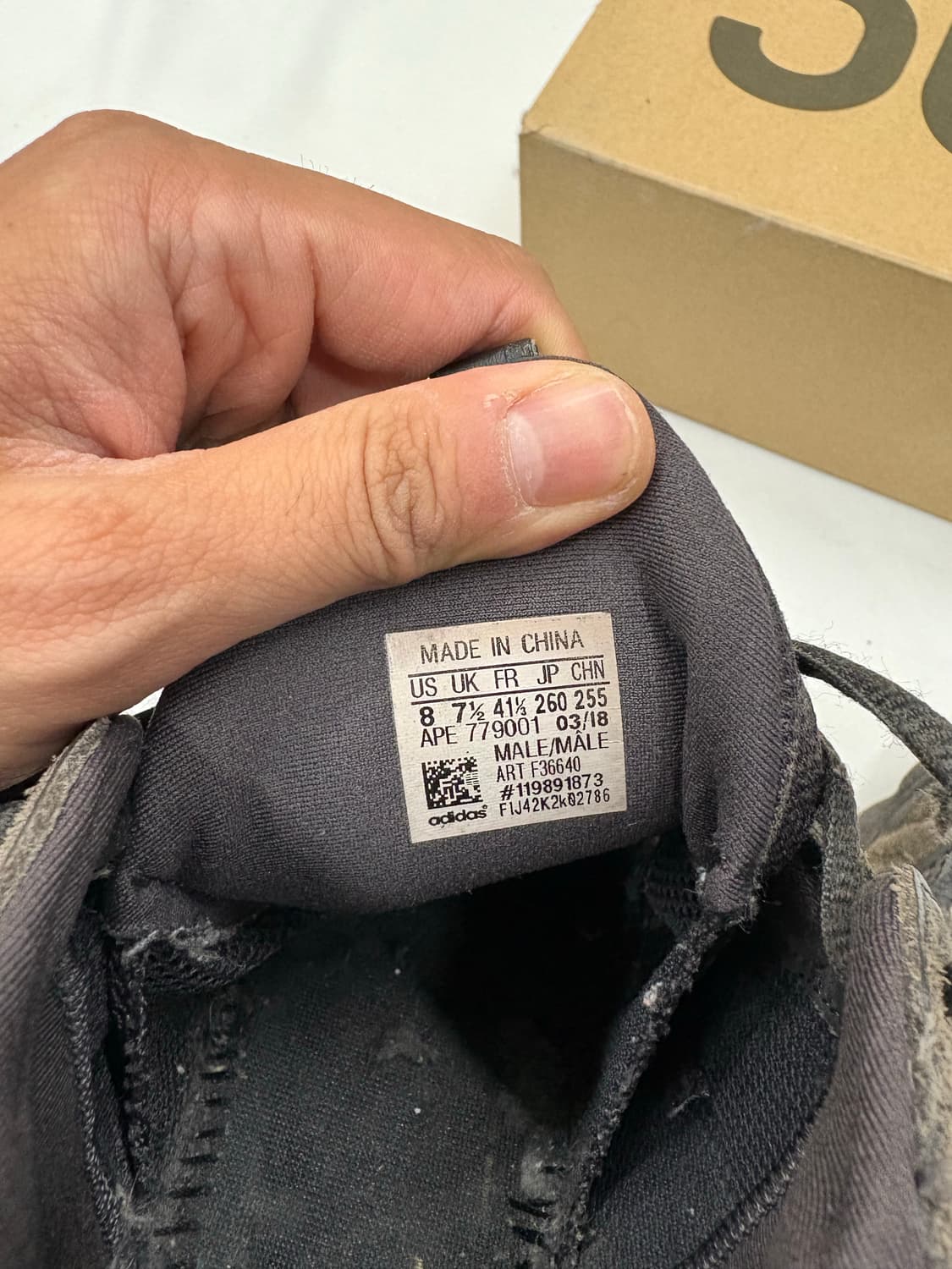 yeezy 아디다스 이지부스트 유틸리티블랙 500 스니커즈 운동화 상품이미지6