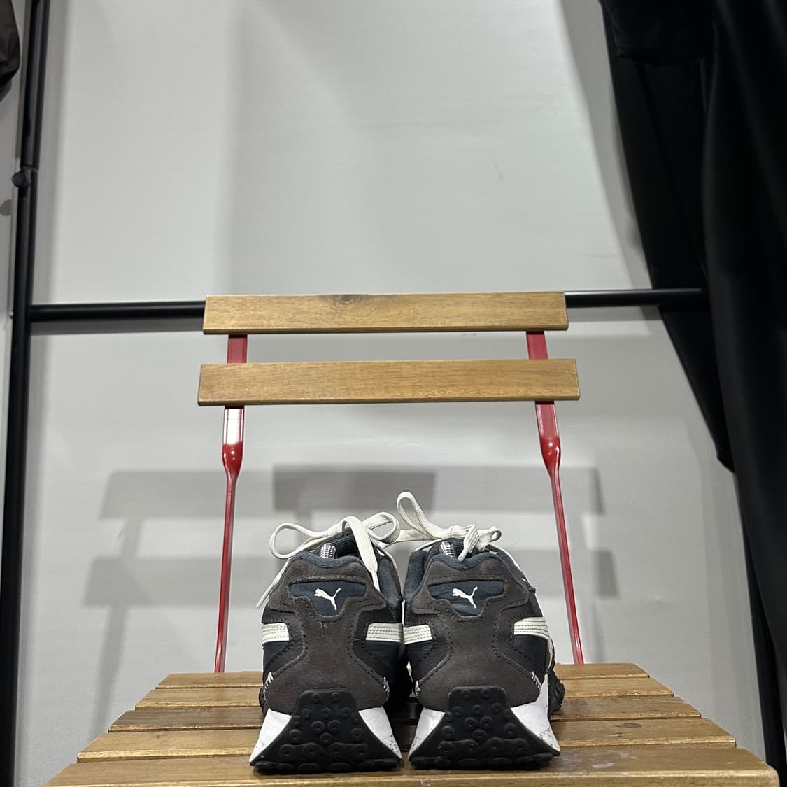 245) 푸마 운동화 여성 여자 신발 블랙탑 라이더 상품이미지4