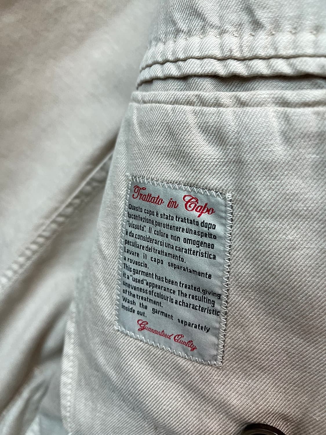 105) 루비암 더블브레스티드 린넨자켓 상품이미지8