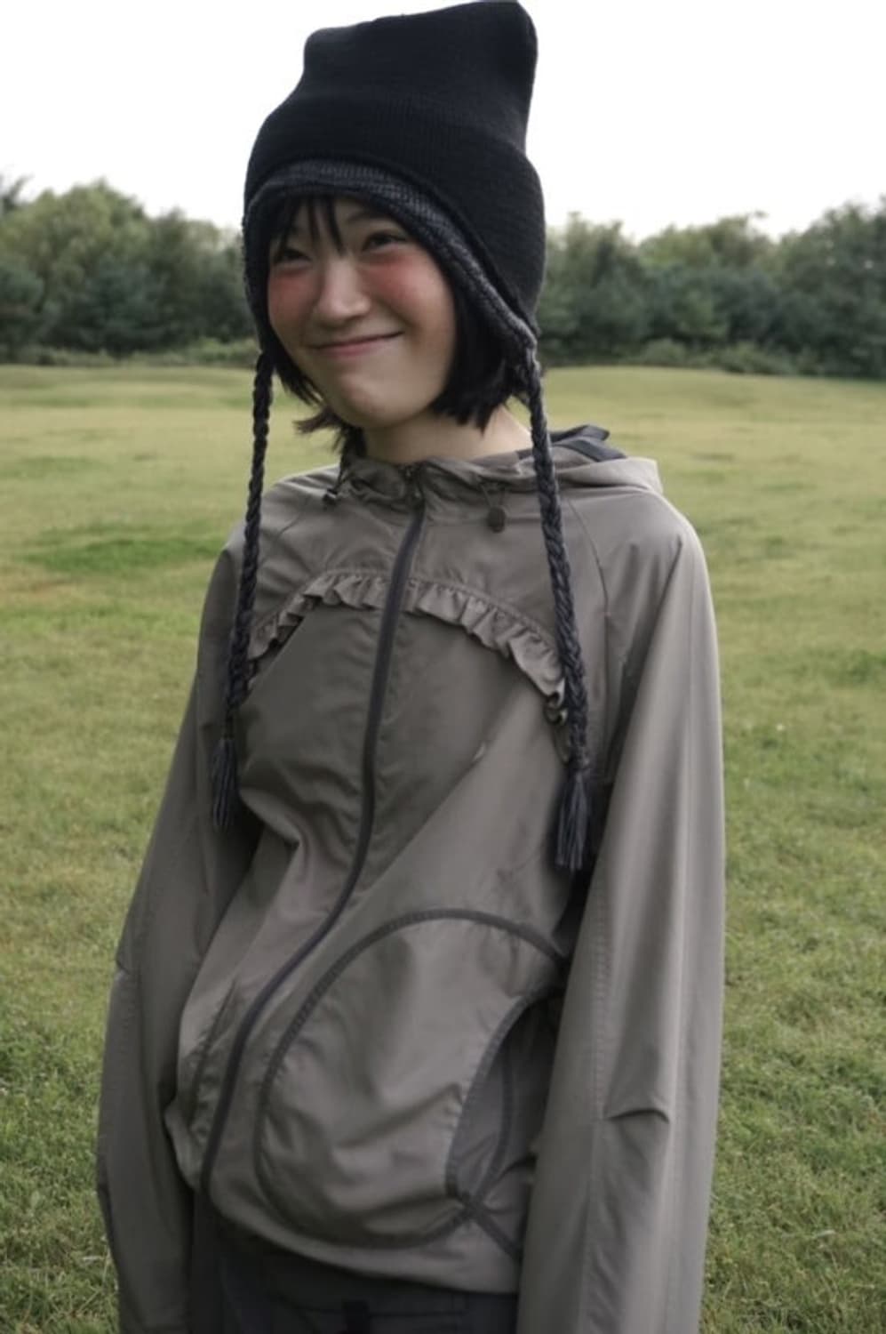 코이세이오 스마트어반유즈풀 suu 러플 자켓 베이지 상품이미지2