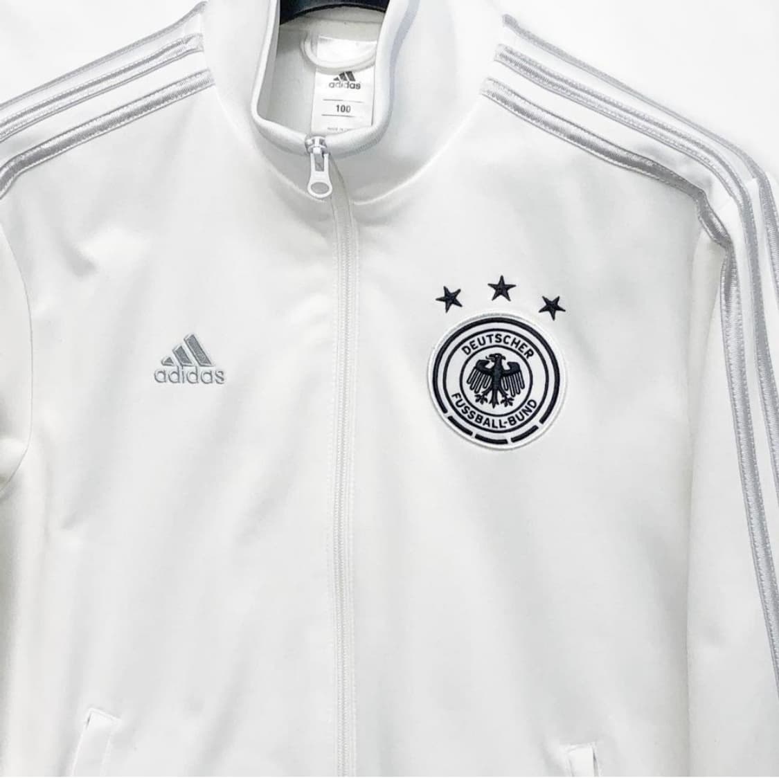 아디다스 독일 흰은 트랙탑/100사이즈 상품이미지2