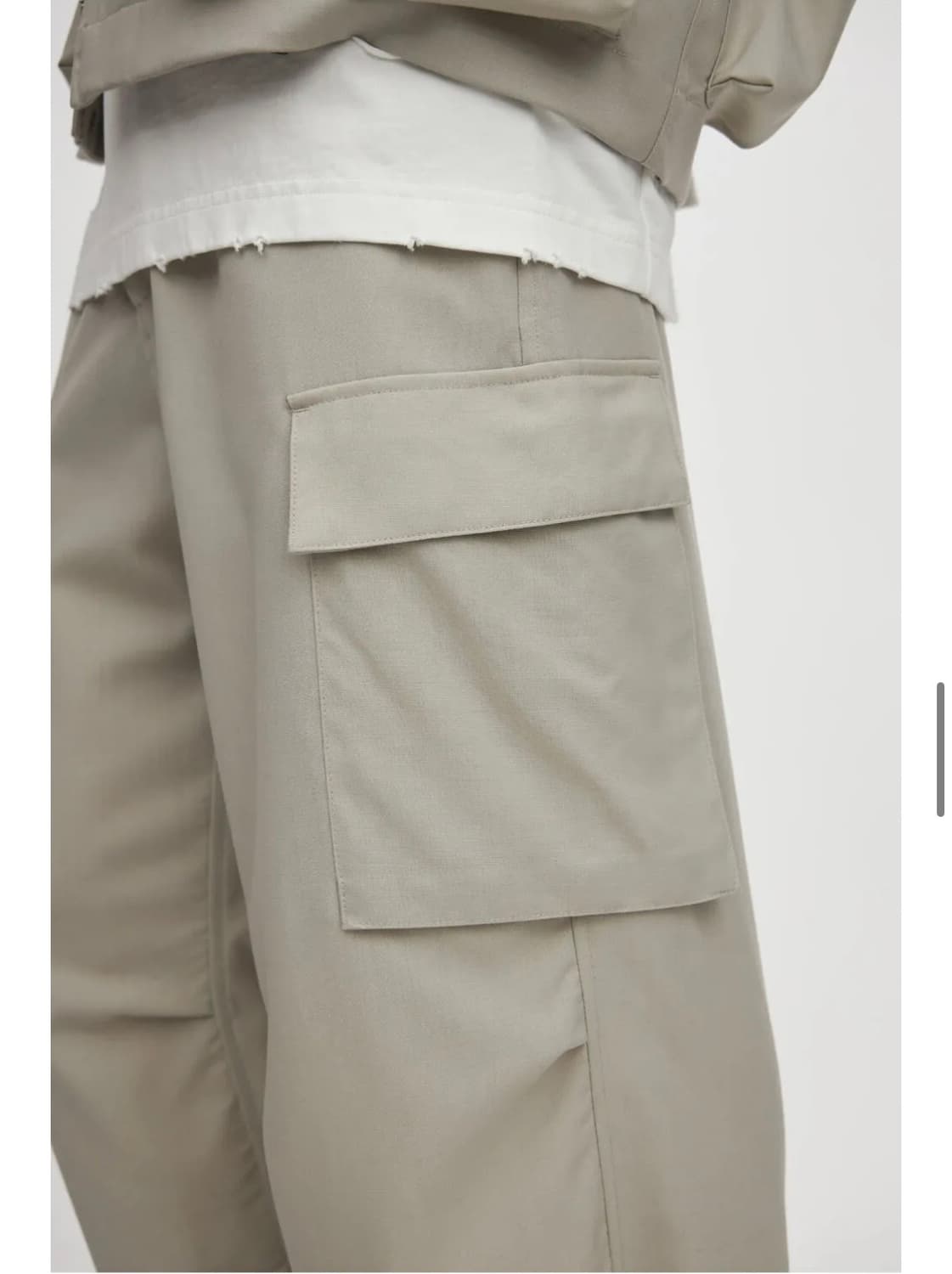 [Youth] 23ss 스트링 카고 팬츠_Ecru ( S 사이즈) 상품이미지7