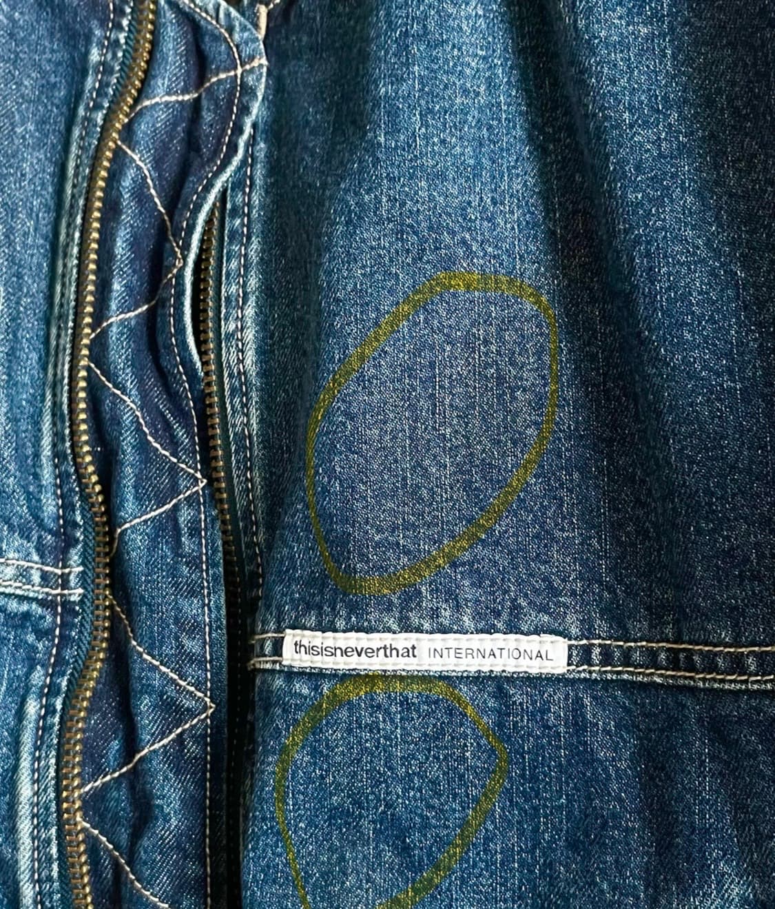 디네뎃  데님 붐버 자켓 상품이미지4