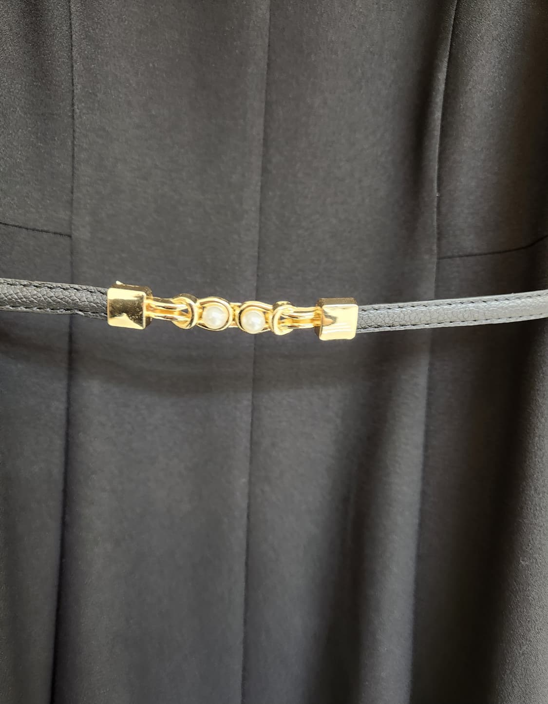 JJ지고트 시스루 슬리브리스 원피스 55사이즈 상품이미지8