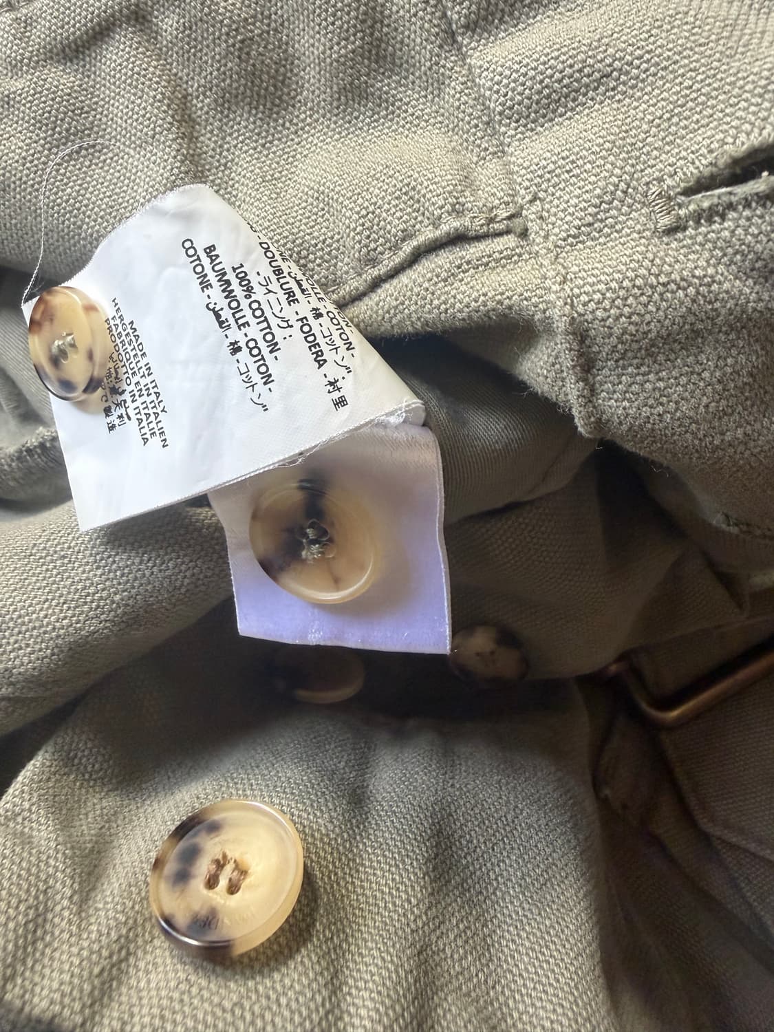 JW anderson 18fw army pants 상품이미지4