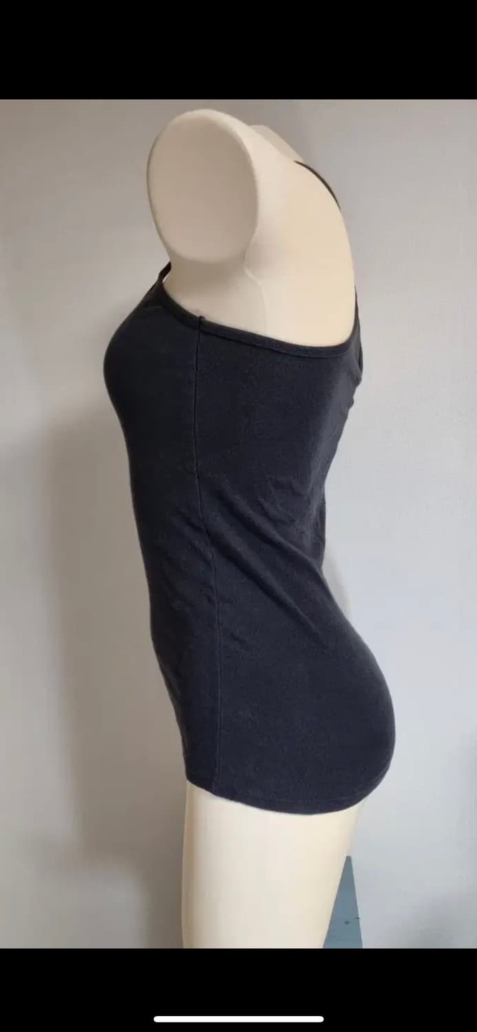 빈티지 슬림핏 나시 블랙 상품이미지2