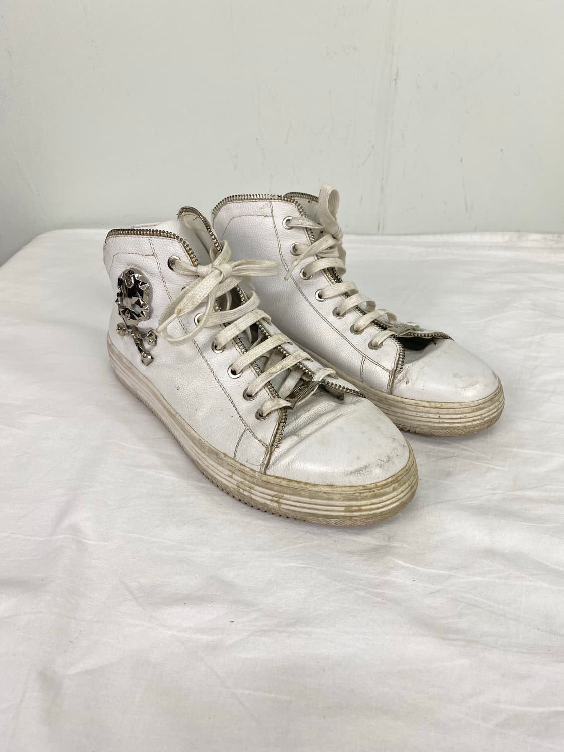 필립플레인 스컬 하이탑 스니커즈 260 <61> 상품이미지4