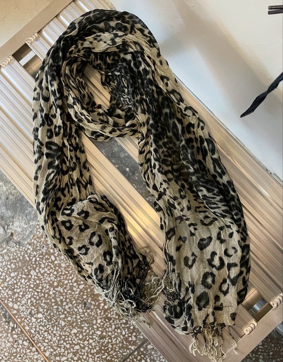 레오파드 롱 스카프 [무배] 상품이미지1