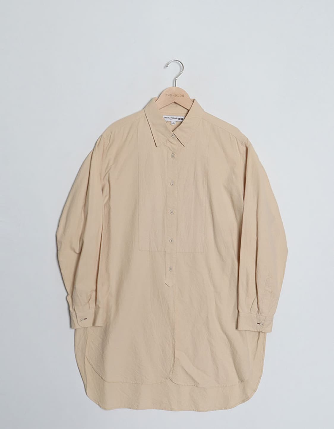  UQ x INES DE LA FRESSANGE Long Shirts 상품이미지1