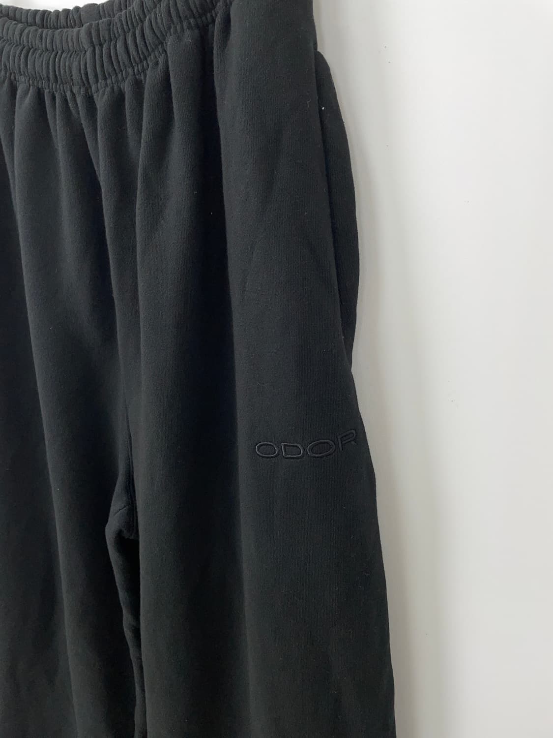 ODOR MOLLY WIDE JOGGER 블랙 상품이미지7