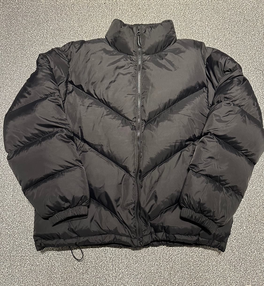 아웃스탠딩 숏푸퍼 패딩 블랙 3사이즈 상품이미지1