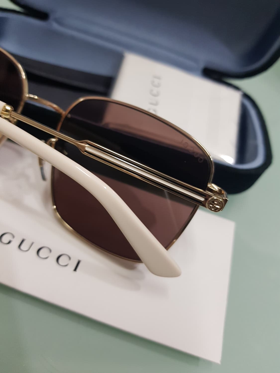 구찌 브라운메탈 오버선글라스(새상품정품 풀구성) 상품이미지7