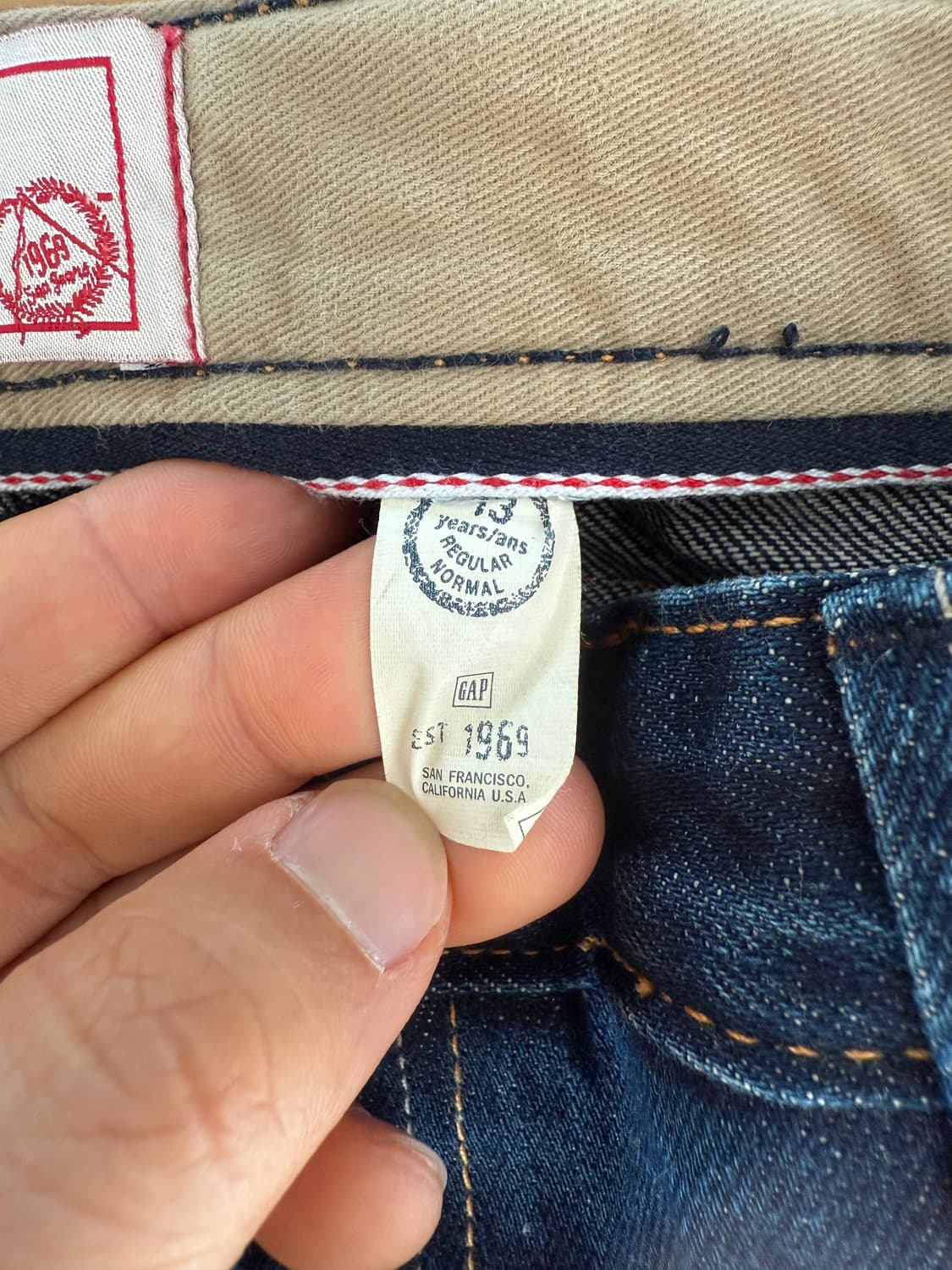 갭(GAP) 힌치백 데님 팬츠 상품이미지8