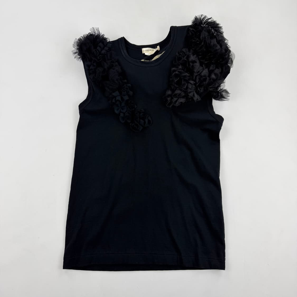 꼼데가르송 프릴디테일 슬리브리스 상품이미지1