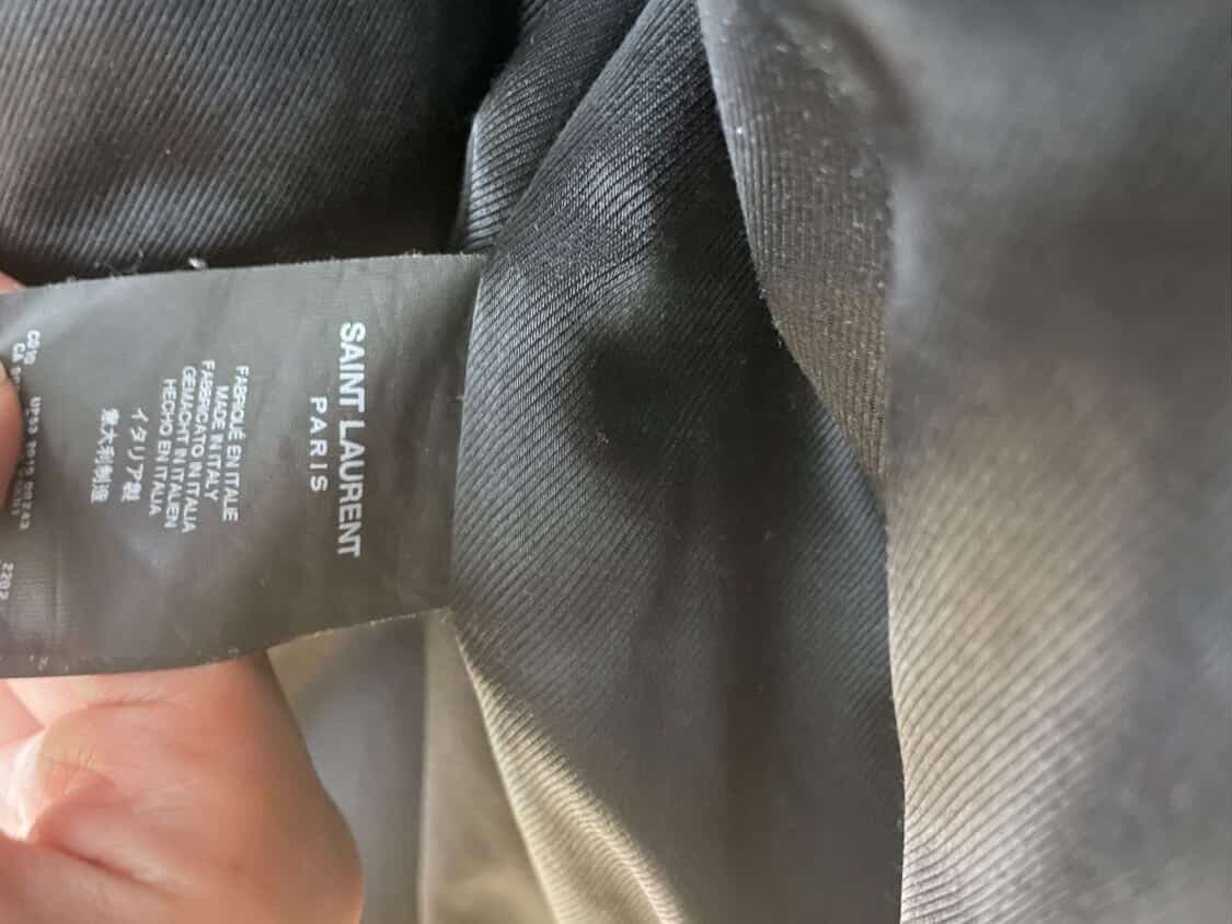 생로랑 14시즌 스웨이드 자켓 상품이미지5