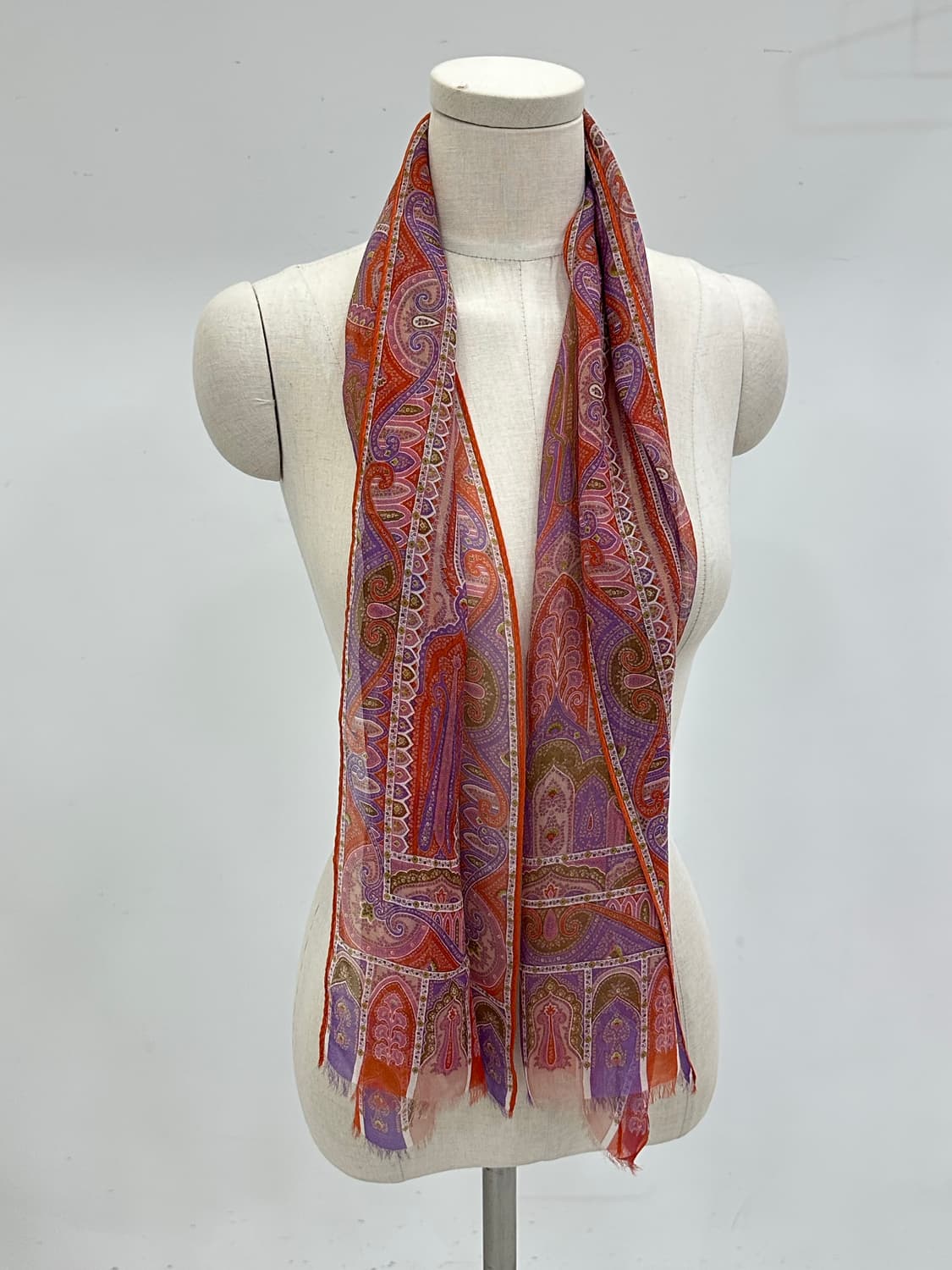 에트로 실크 머플러 상품이미지2