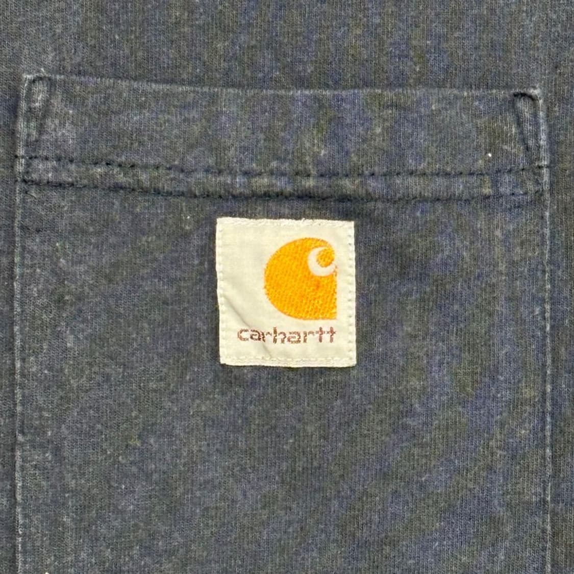 CARHARTT 포켓 반팔티 네이비 XL 상품이미지2