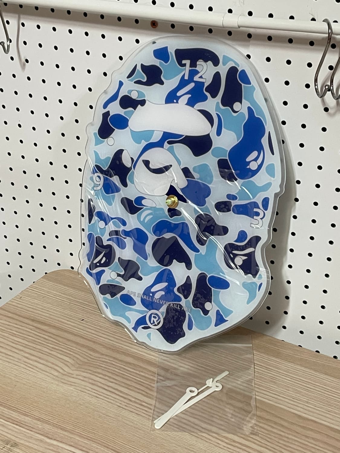 베이프 인테리어 벽시계 미사용 중고품 상품이미지2