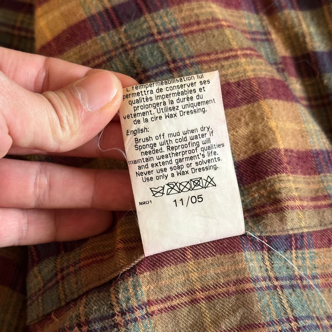 00’s John bardale waxed hunting coat 상품이미지9