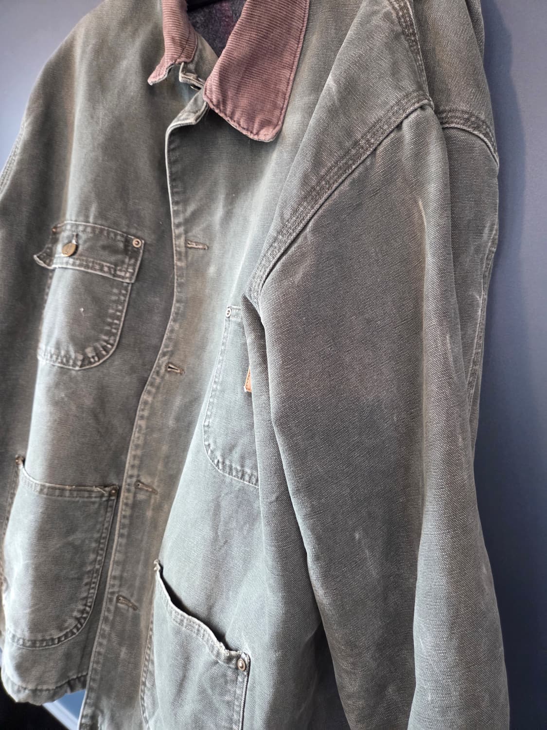 칼하트 워크자켓 ㅡ 올리브 상품이미지3