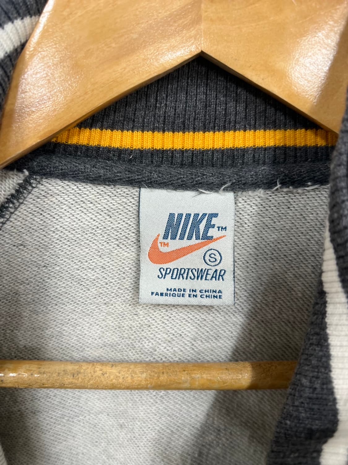 00s 나이키 올드스쿨 빈티지 BRS 코튼 트랙 져지 상품이미지5