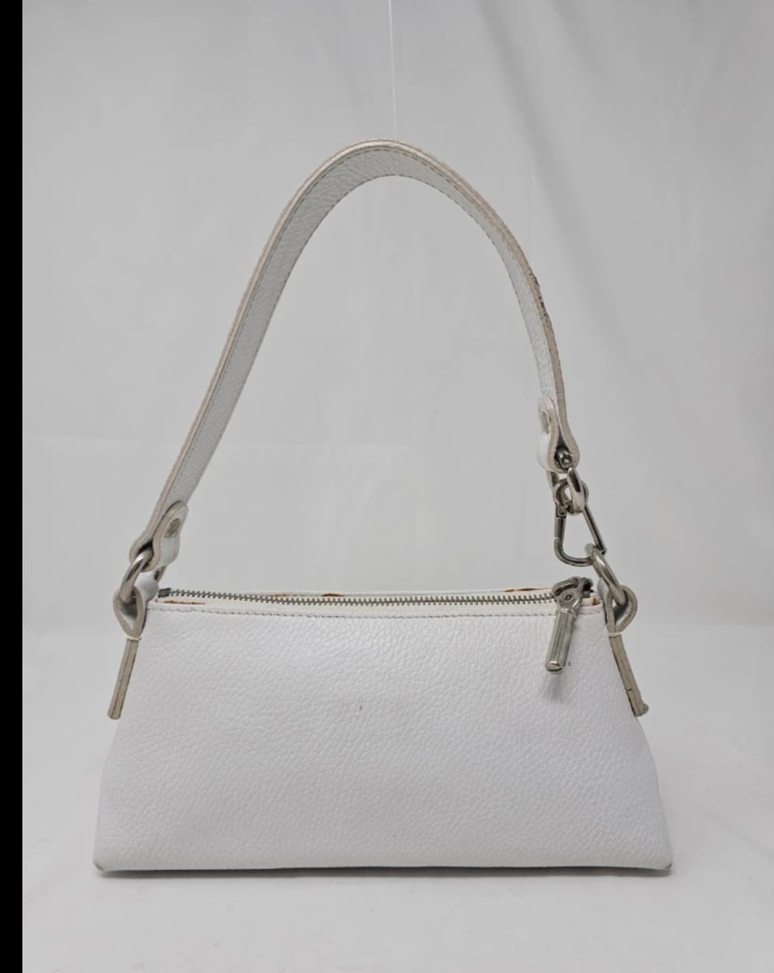 정품 버버리 화이트 가죽 미니 숄더백 상품이미지1