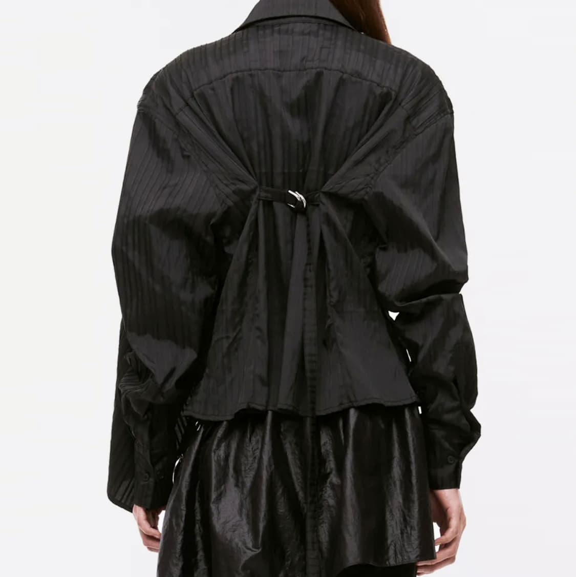 아드베스(ARTS DE BASE) 드레이핑 셔츠 프리사이즈 새상품 상품이미지3